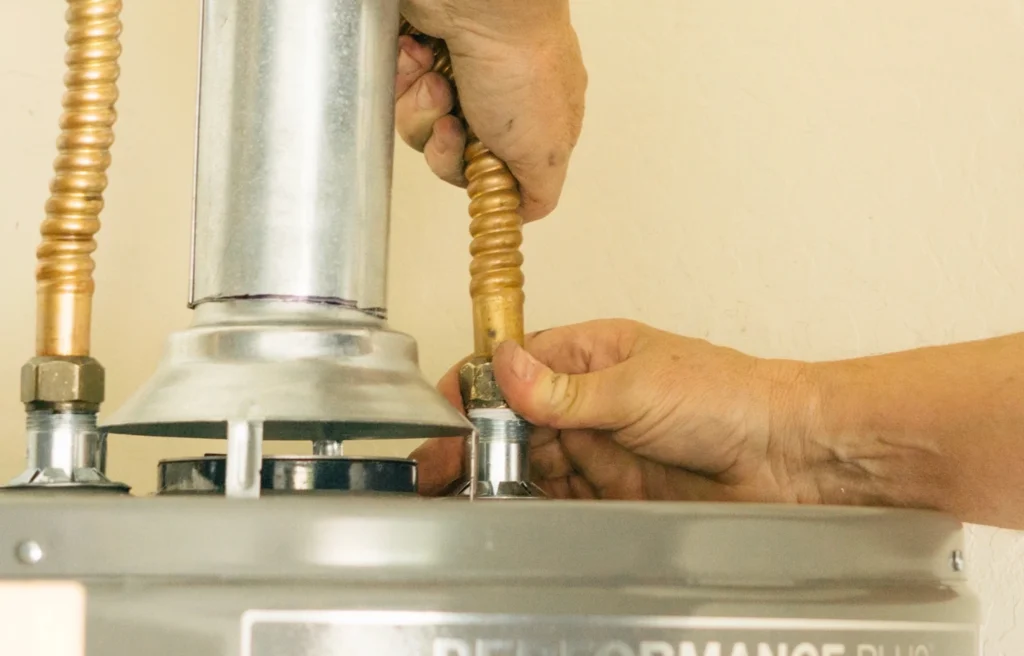 If you experience water damage from a water heater, call First In Restoration