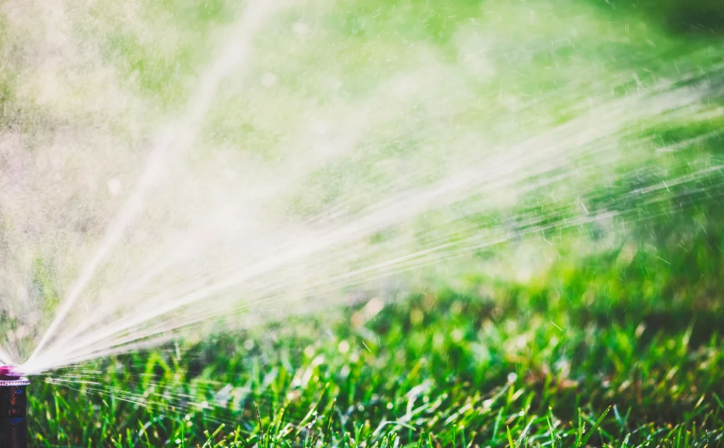 Sprinkler systems can cause water damage to your home
