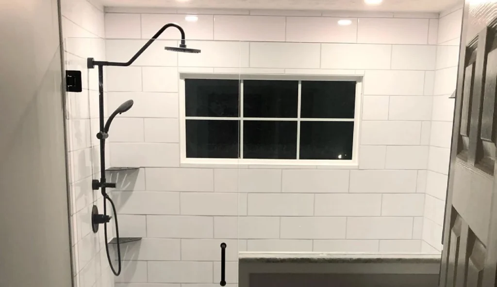 A beautiful finished bathroom