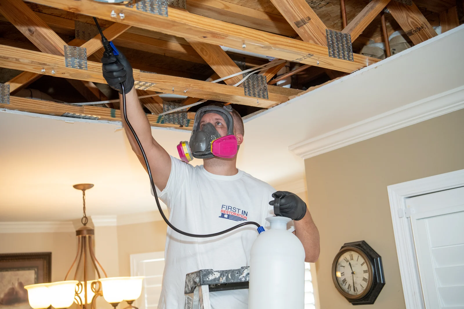 First In Restoration antimicrobial treatment and specialty cleaning services