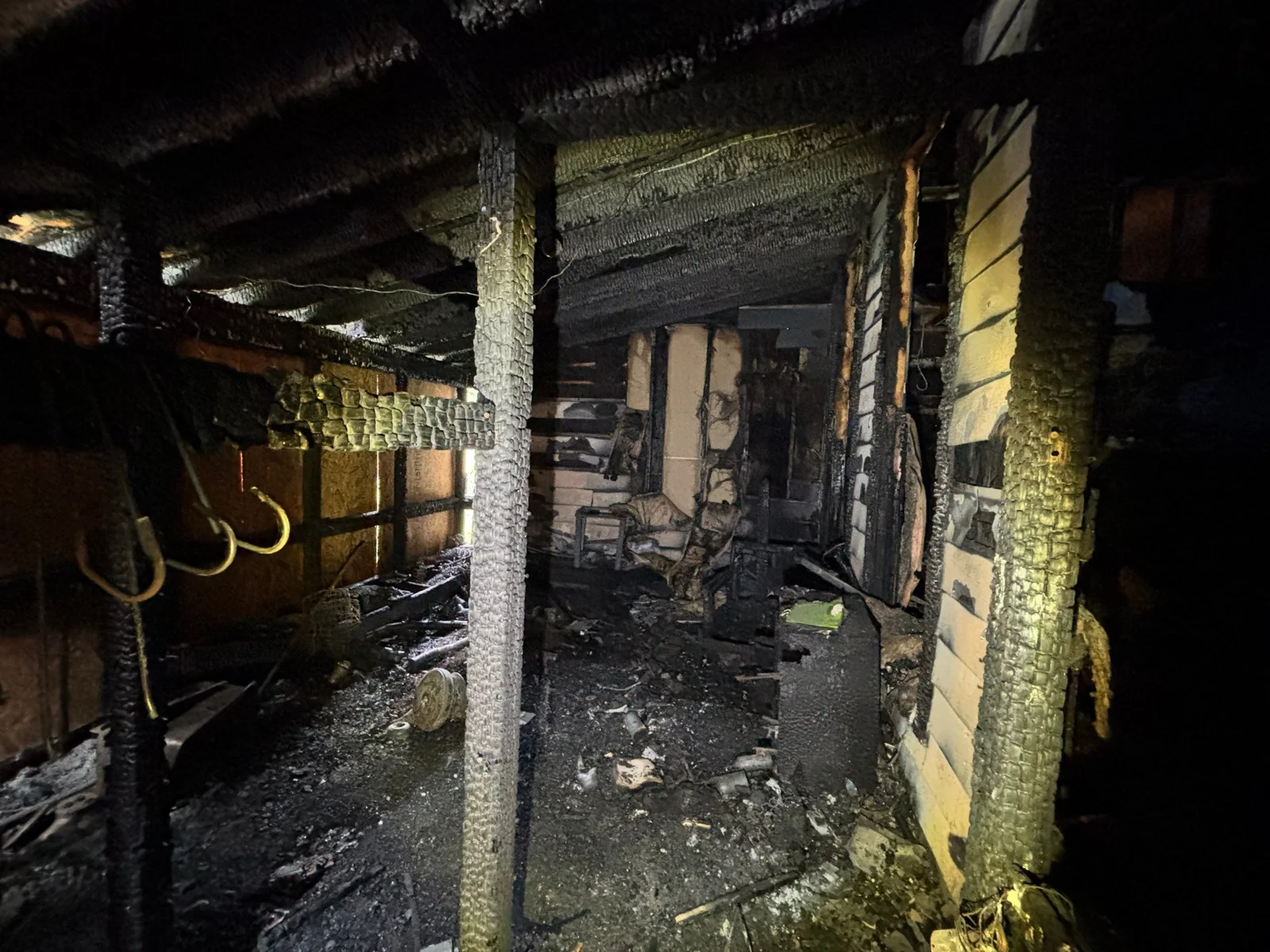 Commercial fire damage restoration after a structural fire